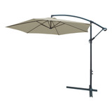 Guarda Sol Retrátil Praia Piscina Ombrelone Chácara 3,0m