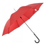 Guarda-chuva Automatico Fazzoletti 307 Cor Vermelho Desenho Do Tecido Liso