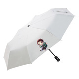 Guarda-chuva Automático Tanjiro Nezuko, Guarda-sol Ao Ar Liv