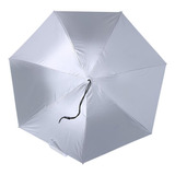 Guarda-chuva De Chapéu Dobrável Montado Na Cabeça 77cm