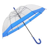 Guarda-chuva Infantil Transparente Fazzoletti 830 Cor Azul