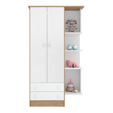 Guarda-roupa 2 Portas Com Prateleira Sonho Encantado
