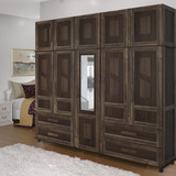 Guarda-roupa Casal Com Espelho 10 Portas Rio Branco