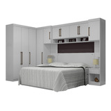 Guarda-roupa Casal Modulado Para Box Queen Móveis Leartam