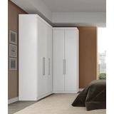 Guarda-roupa Closet Canto 5 Portas 4 Gavetas Modulado Star