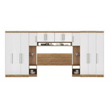 Guarda-roupa De Casal Armário Modulado Para Box Queen 12 Pt