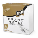 Guardanapo Folha Tripla Scott Grandhotel 23,8x21,8cm 50 Unid
