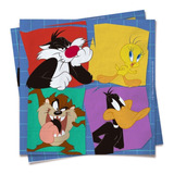 Guardanapo Looney Tunes 24,5x24,5cm C/ 20