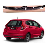 Guarnição Moldura Da Placa Honda Fit 2015 A 2021 Original 
