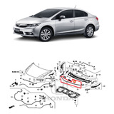 Guarnicao/borracha Vedacao Capo - Honda Civic 2016