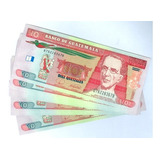 Guatemala: Bela Cédula 10 Quetzales 2008 - Fe - Escassa
