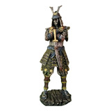 Guerreiro Medieval Samurai  Espada Estatueta