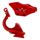 Guia Corrente + Anti Block Crf 250f Traseiro Mx Star Amx