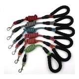Guia De Passeio Para Cachorro Pequeno Porte 1.20m Premium Cor Azul