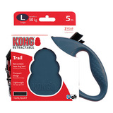 Guia Para Cachorro Retrátil Kong Trail Grande 50 Kg 5 Metros