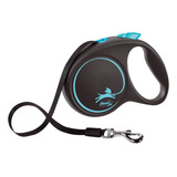 Guia Retrátil Coleira Flexi Black Design Fita 5m - P/ Cães G