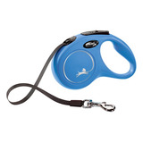 Guia Retrátil Coleira Flexi New Classic Fita 5m - P/ Cães M