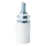 Guia Rolete 30 X 35 Nylon Para Portao De Correr (2 Pçs)