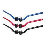 Guidão Baixo Vyrus Cores 28,6mm+adaptador Trail Fab Oxxy