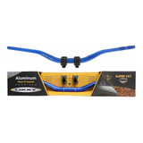 Guidão Oxxy Baixo C/ Adaptador Tenere 250 660 700 1200 Azul