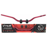 Guidão Vyrus Fat Alto Vermelho Xre300/lander Fab.oxxy