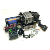 Guincho Elétrico Cabo Kevlar 4500 Utv Atv Quadriciclo Barco
