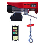 Guincho Elétrico Polti 150/300 Kg 6/12 M C/ Controle S/ Fio