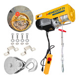 Guincho Eletrico Prime V2 Menegotti 150/300kg Monof. 220v