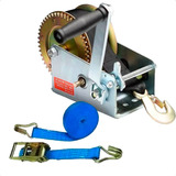 Guincho Manual Catraca 1225kg Com Cinta De Amarração 9m 2t
