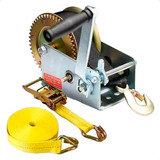 Guincho Manual Catraca 1700kg Com Cinta De Amarração 2t 9m