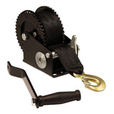 Guincho Manual Catraca 2000lb 907kg C/ Cinta 6m Jet Barco