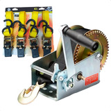 Guincho Manual Catracado Para Reboque Jet Lancha + Cinta