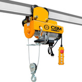 Guincho Talha De Coluna Com Trole Max 1000kg Tec500 Csm