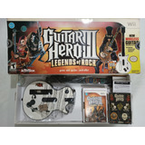Guitar Hero 3 Legends Of Rock Bundle C Guitarra Original Wii