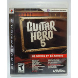 Guitar Hero 5, Jogo Original Para Ps3 Mídia Física 