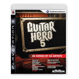 Guitar Hero 5 Edição Standard Ps3 Mídia Física