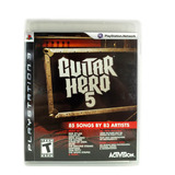 Guitar Hero 5 Ps3 Mídia Física
