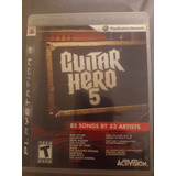 Guitar Hero 5 Ps3 Mídia Física