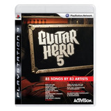 Guitar Hero 5 Standard Edition Ps3 Mídia Física Seminovo