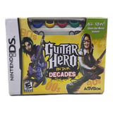 Guitar Hero On Tour Decade Nintendo Ds Lacrado Impecável