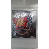 Guitar Hero Ps3 Mídia Física Usado