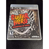 Guitar Hero Warriors Of Rock Ps3 Completo Usado Playstation