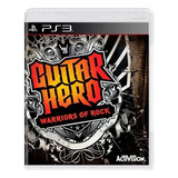 Guitar Hero Warriors Of Rock Ps3 Mídia Física Seminovo