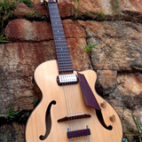 Guitarra 7 Cordas Semi Acústica Luthier Ivan Rodrigues 