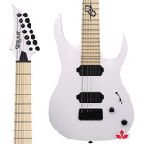 Guitarra 7 Cordas Solar White Matte A2.7w