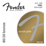 Guitarra Acústica Strung Fender 70xl 010-048