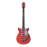 Guitarra Elétrica A Jato De Mogno Vermelho Gretsch Electromatic G5232t Tahiti Com Escala Saliente