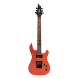 Guitarra Elétrica Cort Kx Series Kx100 De Tília Iron Oxide Com Diapasão De Jatobá