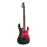Guitarra Elétrica Ibanez Grg131dx Superstrato Hh Black Flat