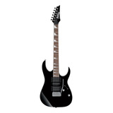 Guitarra Elétrica Ibanez Rg Gio Grg170dx De Choupo Black Night Com Diapasão De Amaranto